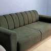 Canapé 7 places vert olive tissu doux moderne thumb 1