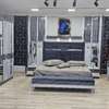 CHAMBRE A COUCHER ARMOIRE 6BATTANTS 6PIECES GRIS EFTELYA thumb 0
