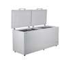 CONGÉLATEUR HISENSE 660LITRES SILVER HORIZONTAL thumb 0