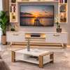 Ensemble table tv et table basse haut standing thumb 1
