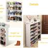 Étagère Chaussures Rangement En Bois BLANC thumb 3