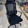 Chaise bureau ergonomique noire réglable avec roulettes thumb 7