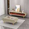 Ensemble meuble TV et table basse effet marbre thumb 1