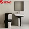 ensemble lavabo et WC marbré design thumb 1