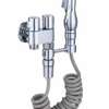 Robinet flexible noir mat pivotant double jet thumb 1