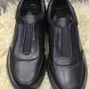 Chaussures cuir noir confort bande élastique thumb 0
