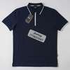 Boss polo homme vert foncé col zippé manches courtes thumb 1