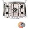 CUISINIERE ASTECH 5FEUX 80X60 A GAZ
AVEC FOUR A GAZ INOX thumb 2