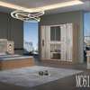 Ensemble chambre complète moderne marron foncé luxe thumb 2