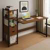 Table Bureau avec tiroir et étagères thumb 0