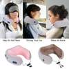Oreiller de massage en forme de U Masseur de cou portable thumb 9