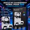 Socle charge mural 3 en 1 PS5, casque et manettes thumb 0