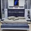 CHAMBRE A COUCHER ARMOIRE 6BATTANTS 6PIECES GRIS EFTELYA thumb 1