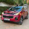 Kia Sportage SUV compact rouge dynamique thumb 1