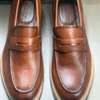 Mocassin cuir marron confortable semelle épaisse thumb 7