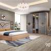 Ensemble chambre complète moderne marron foncé luxe thumb 1