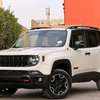 Jeep Renegade Trailhawk 2017 SUV compact blanc robuste thumb 1