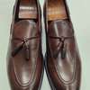 Mocassins cuir marron ou noir pompons homme confort thumb 4