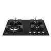 PLAQUE ENCASTRABLE 4FEUX BEKO 60X60 A GAZ NOIR CERAMIQUE thumb 2