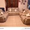 Salon 7 places en cuir anglais thumb 1