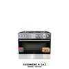 CUISINER ROCH 5 FEUX 90X60 INOX thumb 1