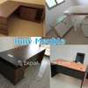 Tables de bureau avec retour/Open space thumb 0