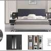CHAMBRE A COUCHER 6BATTANTS 4PIECES GRIS BLANC VISTAS thumb 0