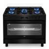 CUISINIERE 5FEUX BEKO 90X60 A GAZ NOIR BGGR11225GB thumb 0