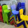 Chaise et tabouret en plastique enfants thumb 9