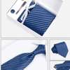Coffret ensemble cravatte, boutton manchette et mouchoir thumb 5
