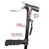 Canne Pliable Réglable, Lampe LED et alarme SOS - 86 à 97 cm thumb 2
