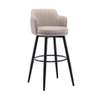 Tabouret de bar  moderne  avec dossier thumb 0