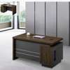 Bureau moderne anthracite avec rangement thumb 0