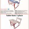 Table banc école - mobilier scolaire et bureau thumb 2