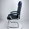 Fauteuil bureau cuir synthétique noir ergonomique thumb 0