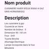 CUISINIÈRE HAIER 5FEUX 90X60 A GAZ GRIS thumb 1