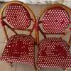 Table et chaises en rotin thumb 2