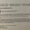 MacBook Pro 16 pouces M4 MAX thumb 1