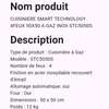 Cuisinière smart technology 4 feux 50x50 thumb 0