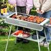 Barbecue pliable acier avec une grande surface de cuisson thumb 0