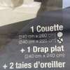 Couette +drap et 2 taies d oreillers thumb 6