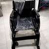 Fauteuil roulant pliable cadre métal roues pivotantes thumb 0