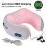Oreiller de massage en forme de U Masseur de cou portable thumb 6