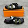 Prada sandales homme vert kaki noir décontracté thumb 2