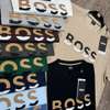 Boss t-shirt coton logo homme multi-couleurs thumb 2