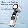 Ventilateur portable rechargeable noir ou blanc puissant thumb 2