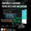 SPLIT CAC 12000BTU INVERTER NOIR AVEC WIFI thumb 2