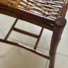 Salon 5 places bois massif + table en rotin thumb 5