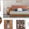 CHAMBRE A COUCHER 6BATTANTS 4PIECES MARRON WOOD thumb 0