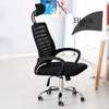 Chaise De Bureau – Pivotante – Confortable – Noir thumb 0